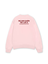 Áo Sweater Nỉ Hai Da Nhìn Anh Cháy Thế