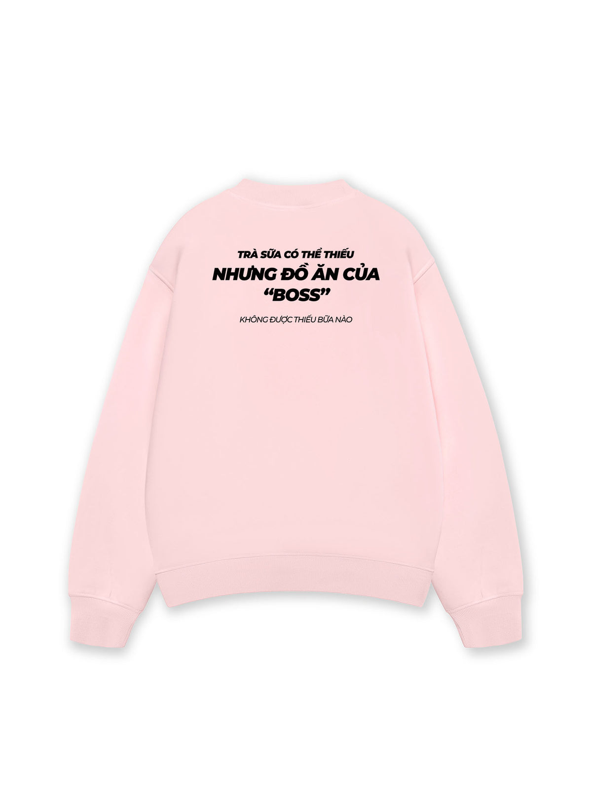Áo Sweater Nỉ Hai Da Con Sen