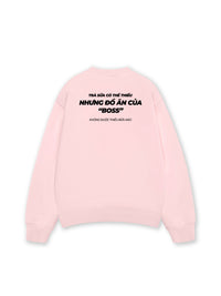 Áo Sweater Nỉ Hai Da Con Sen