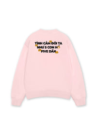 Áo Sweater Nỉ Hai Da Five Dần