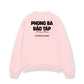 Áo Sweater Nỉ Hai Da Cú Trap Của Anh