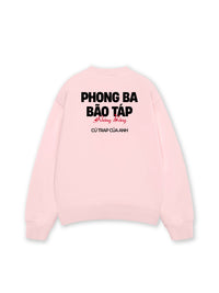 Áo Sweater Nỉ Hai Da Cú Trap Của Anh