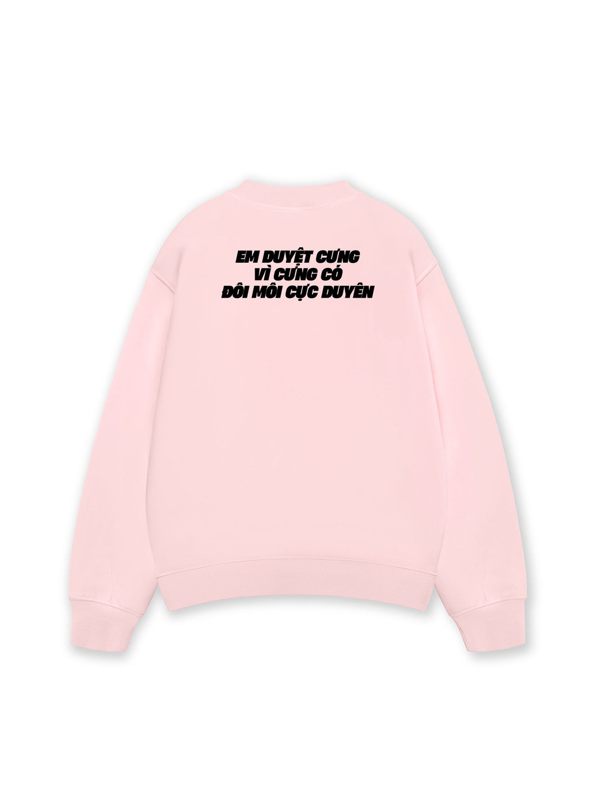 Áo Sweater Nỉ Hai Da Em Duyệt Cưng