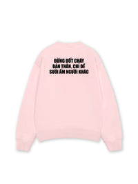 Áo Sweater Nỉ Hai Da Fit Love Issues
