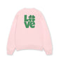 Áo Sweater Nỉ Hai Da  Luck Love