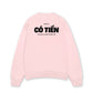 Áo Sweater Nỉ Hai Da Có Tiền