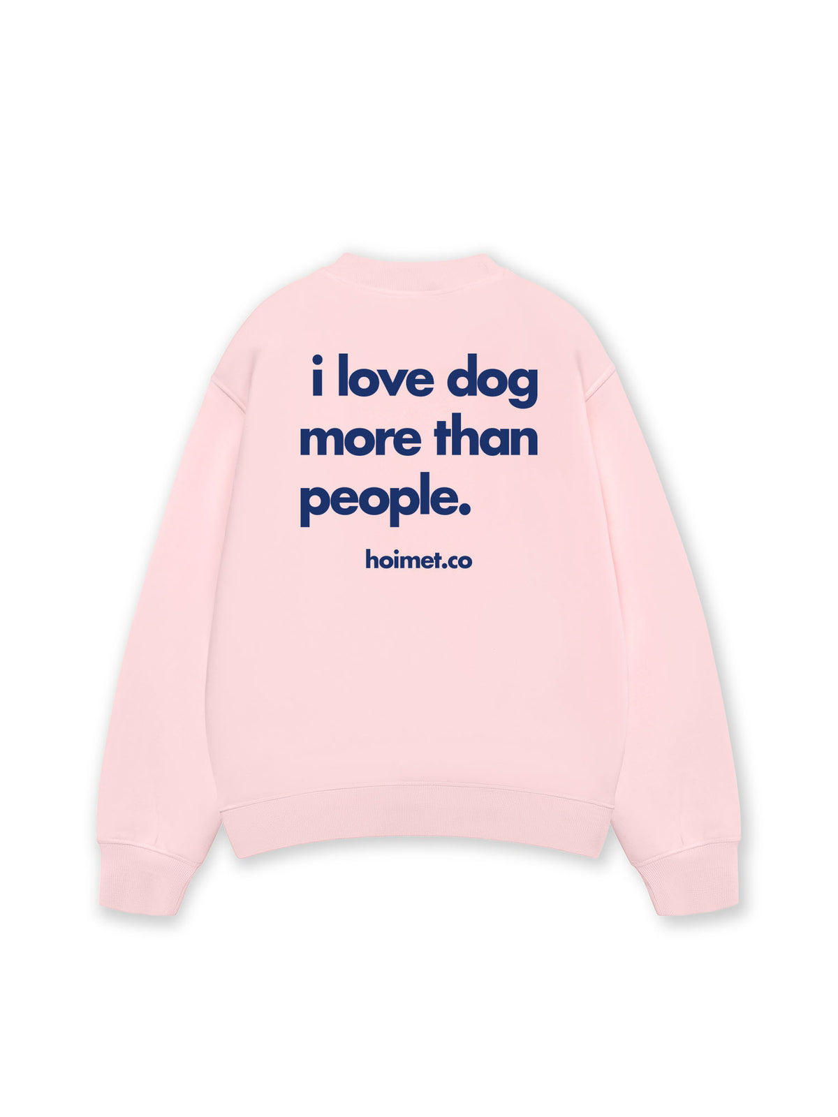 Áo Sweater Nỉ Hai Da I Love Dog
