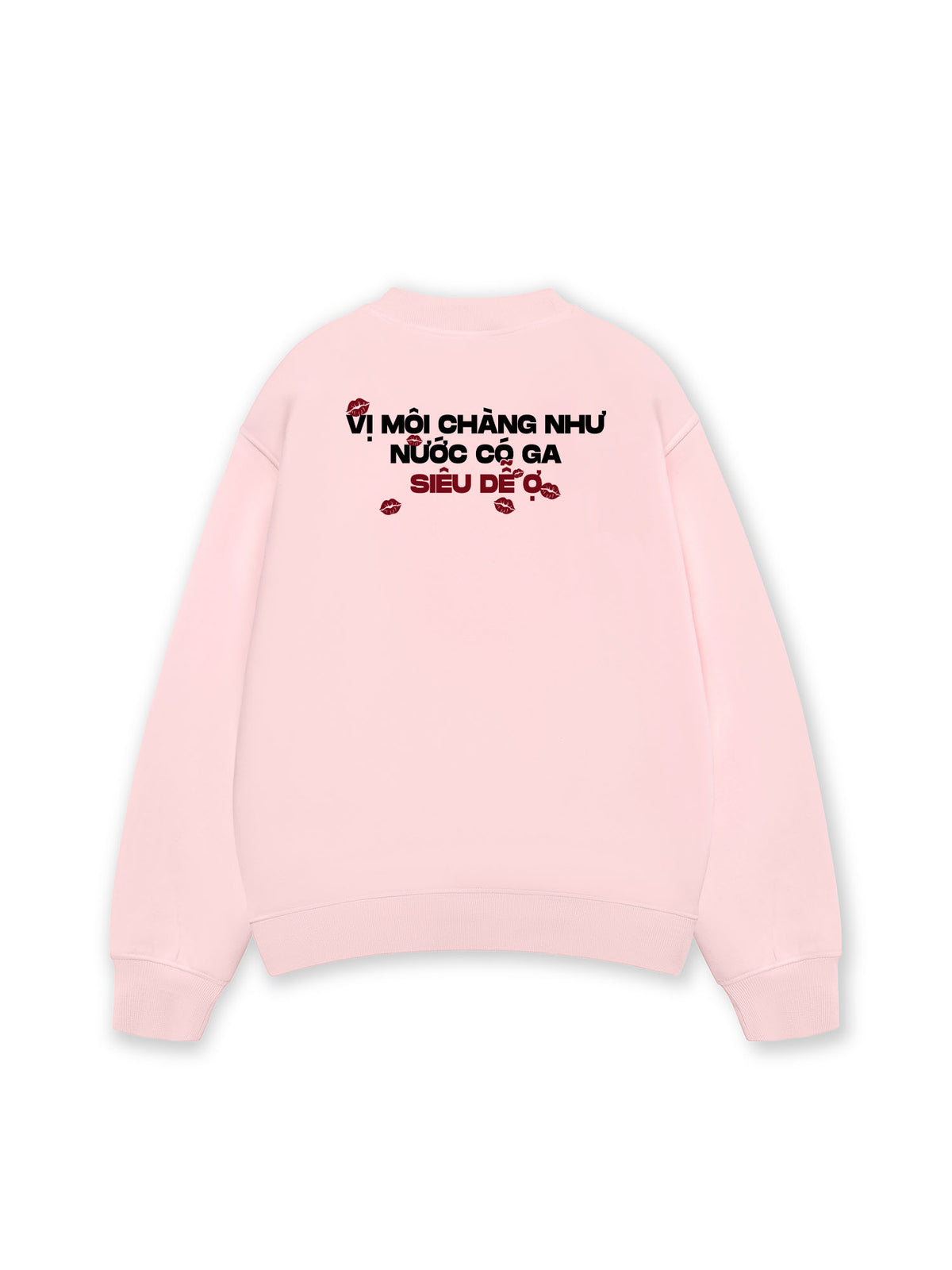 Áo Sweater Nỉ Hai Da Vị Môi Chàng