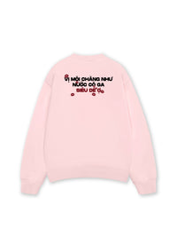 Áo Sweater Nỉ Hai Da Vị Môi Chàng