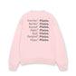 Áo Sweater Nỉ Hai Da  Pilates Hoimet