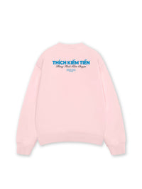 Áo Sweater Nỉ Hai Da Thích Kiếm Tiền