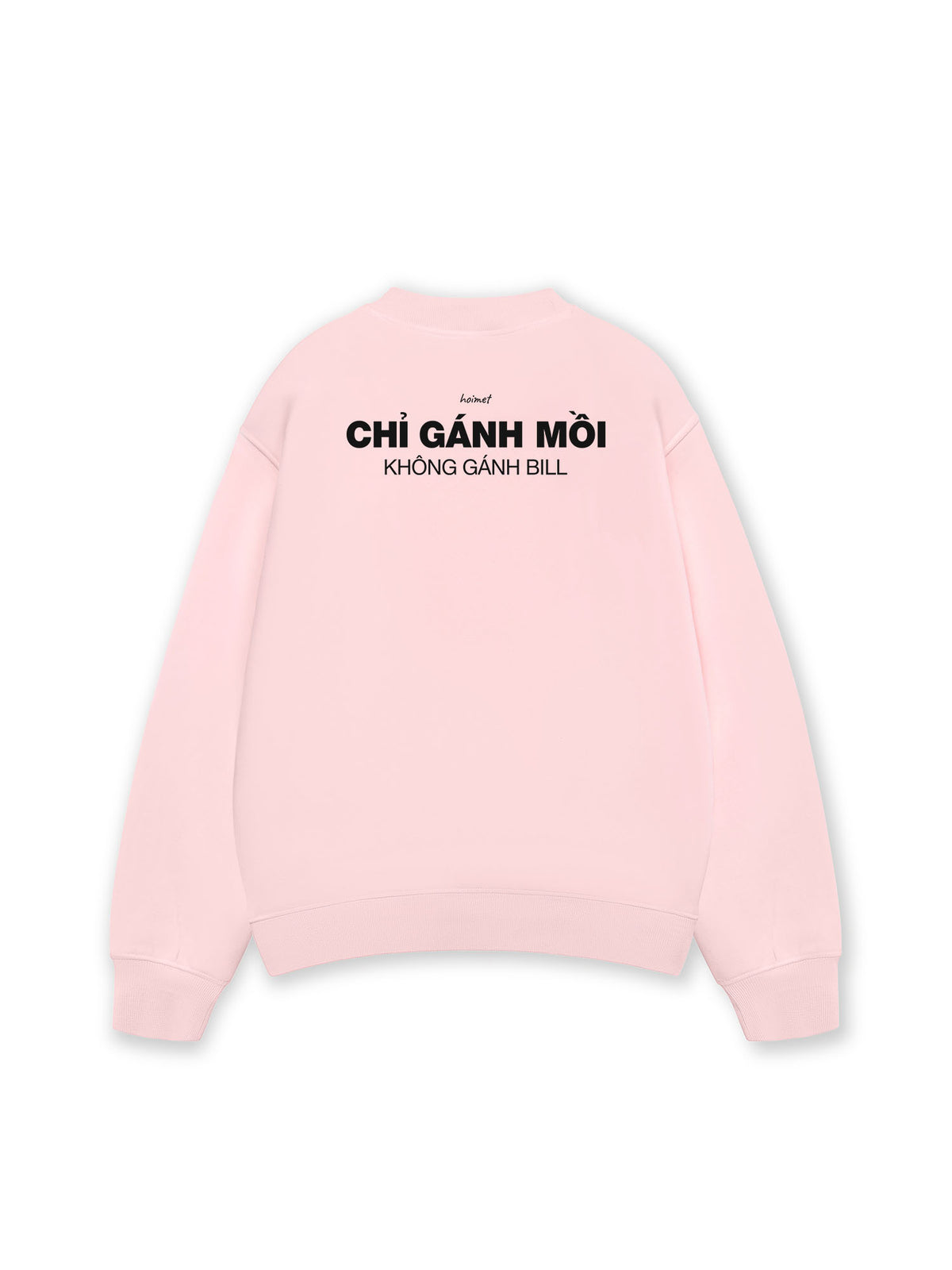 Áo Sweater Nỉ Hai Da Chỉ Gánh Mồi