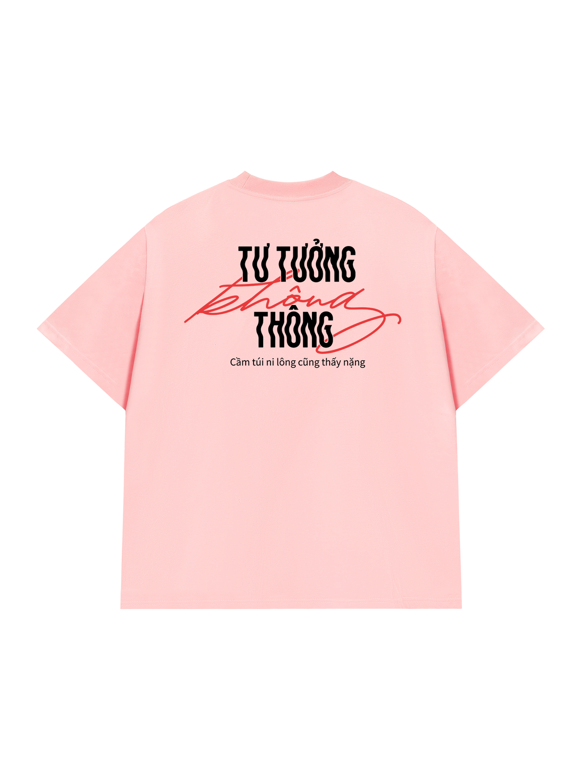 Áo Thun Relaxed Fit Tư Tưởng Không Thông
