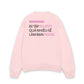 Áo Sweater Nỉ Hai Da Pilates Warning
