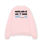 Áo Sweater Nỉ Hai Da Luôn Tệ Làm Tuôn Lệ