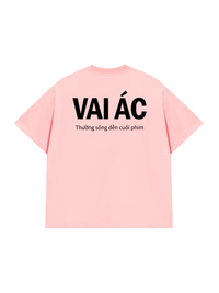 Áo Thun Relaxed Fit Vai Ác