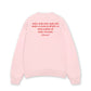 Áo Sweater Nỉ Hai Da  Nhậu Nữa
