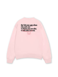 Áo Sweater Nỉ Hai Da Anh Nhớ Em