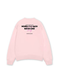 Áo Sweater Nỉ Hai Da Nghèo Cho Sạch