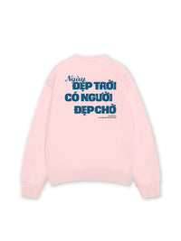 Áo Sweater Nỉ Hai Da Người Đẹp Chờ