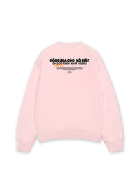 Áo Sweater Nỉ Hai Da Uống Bia Cho Mát