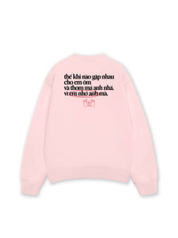 Áo Sweater Nỉ Hai Da Em Nhớ Anh