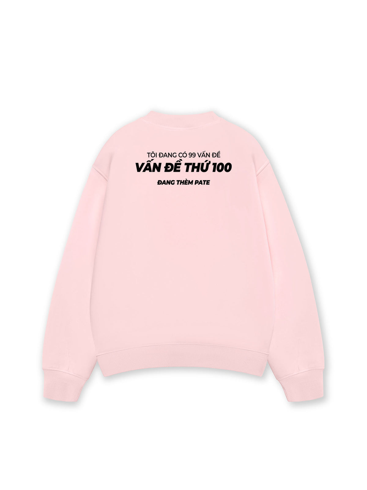 Áo Sweater Nỉ Hai Da Vấn Đề Thứ 100