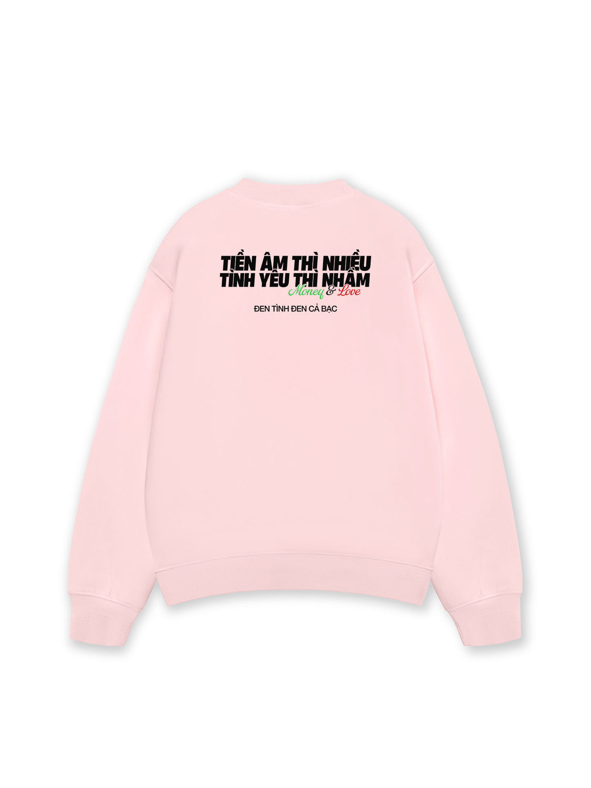 Áo Sweater Nỉ Hai Da Tiền Âm Và Tình Yêu