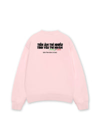 Áo Sweater Nỉ Hai Da Tiền Âm Và Tình Yêu