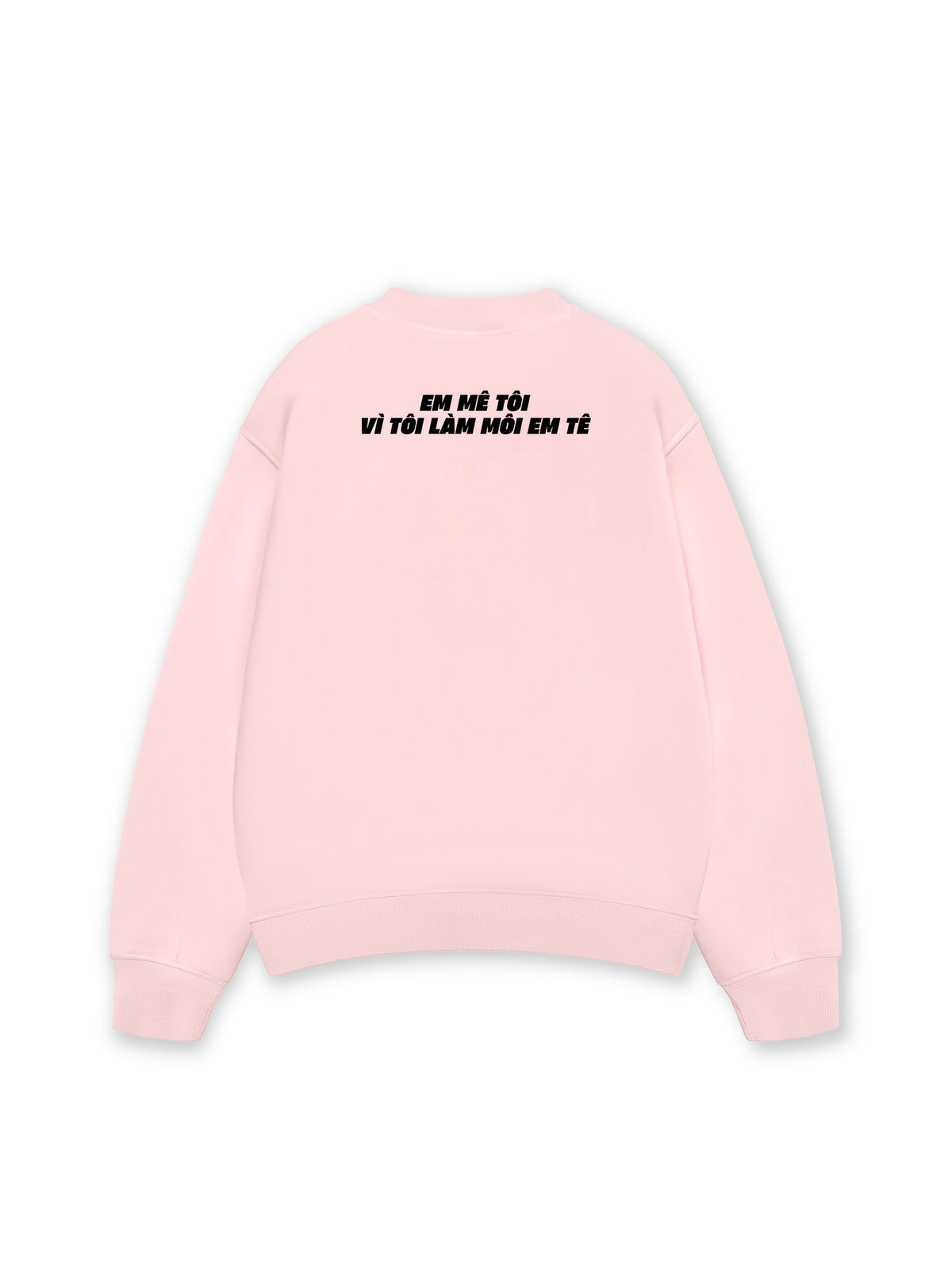 Áo Sweater Nỉ Hai Da Em Mê Tôi