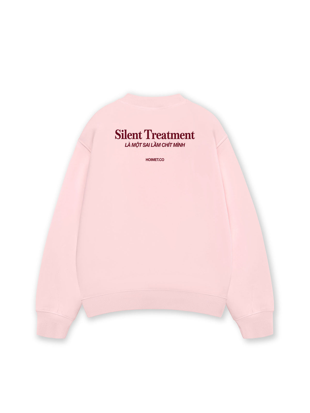 Áo Sweater Nỉ Hai Da Silent Treatment