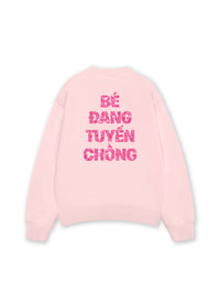Áo Sweater Nỉ Hai Da Bé Đang Tuyển Chồng