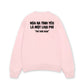 Áo Sweater Nỉ Hai Da Phí Thời Gian