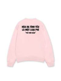 Áo Sweater Nỉ Hai Da Phí Thời Gian
