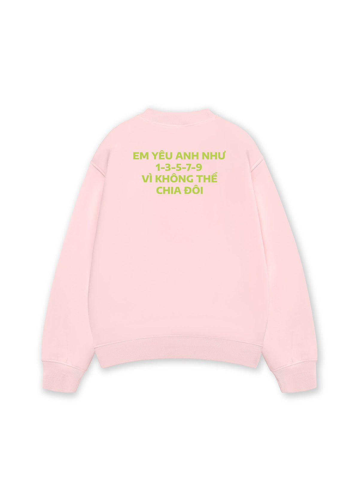 Áo Sweater Nỉ Hai Da Yêu Anh Như