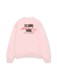 Áo Sweater Nỉ Hai Da Tư Tưởng Không Thông