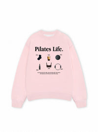 Áo Sweater Nỉ Hai Da  Pilates Life