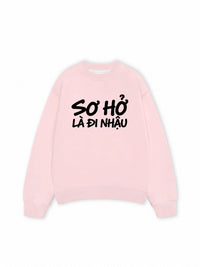 Áo Sweater Nỉ Hai Da Sơ Hở Là Nhậu