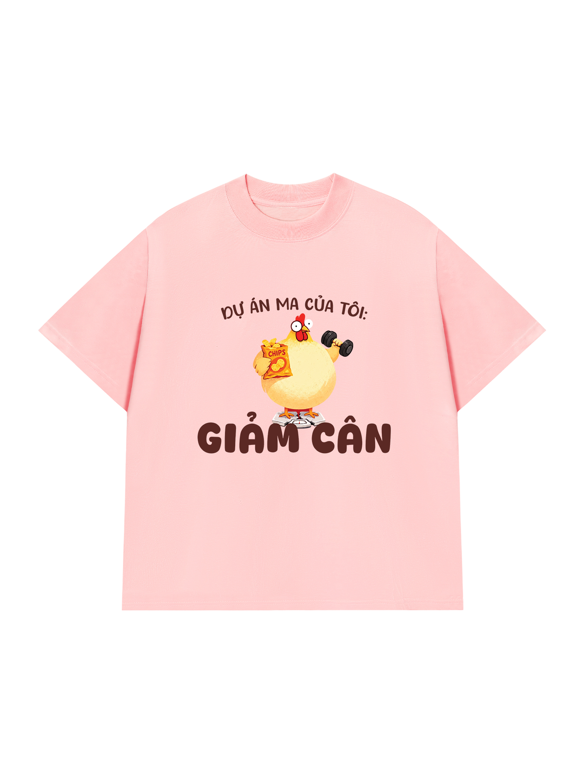Áo Thun Relaxed Fit Dự Án Ma Của Tôi Giảm Cân