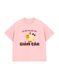 Áo Thun Relaxed Fit Dự Án Ma Của Tôi Giảm Cân