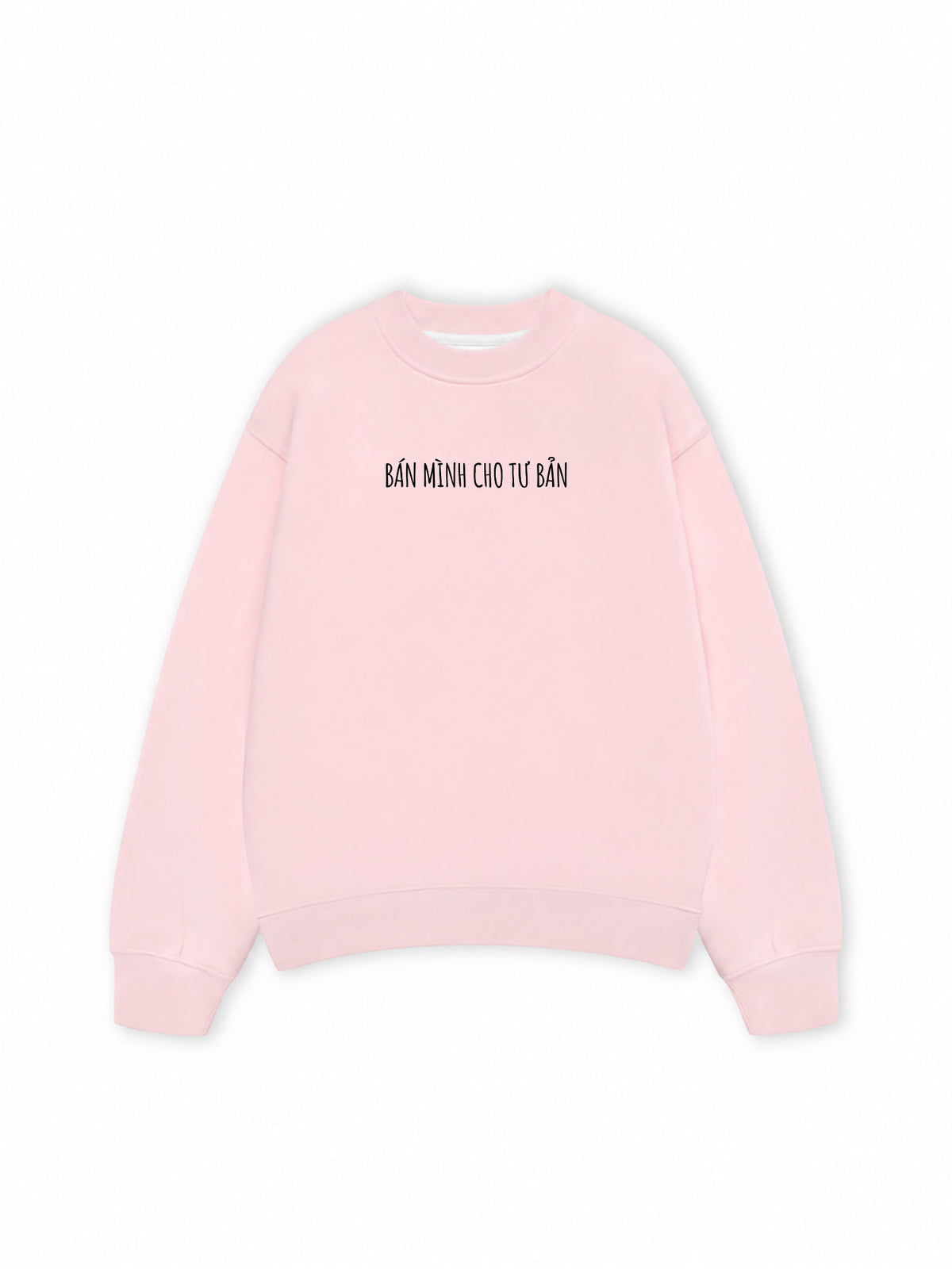 Áo Sweater Nỉ Hai Da Bán Mình Cho Tư Bản