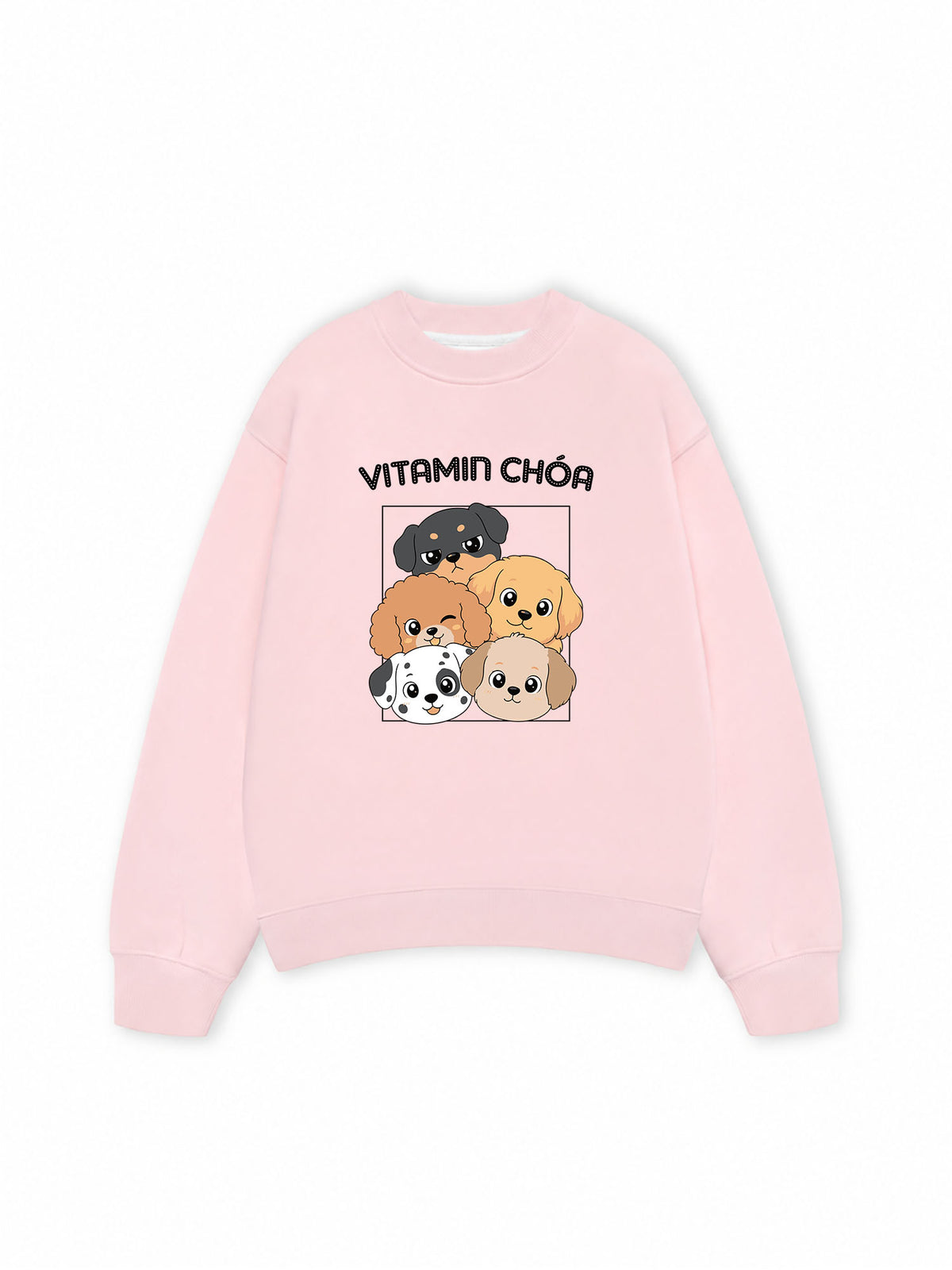 Áo Sweater Nỉ Hai Da  Vitamin Chóa