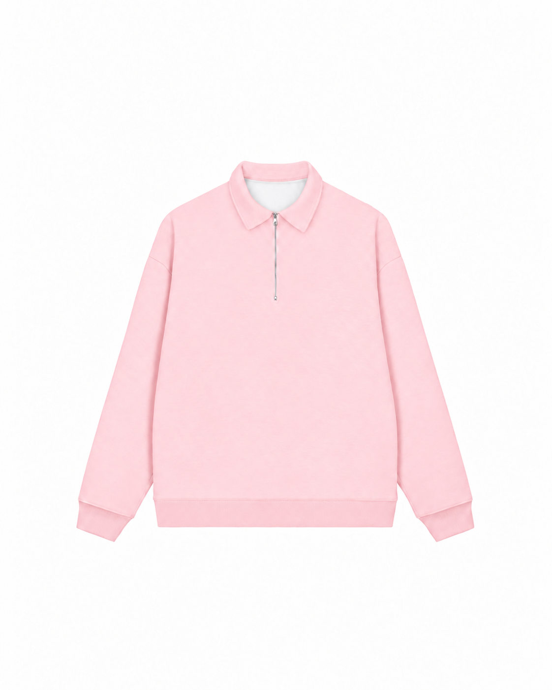 Áo Sweater Polo Nỉ Hai Da Hơi Mệt Basic
