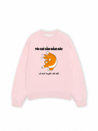 Áo Sweater Nỉ Hai Da Nằm Là Đã Tuyệt Vời