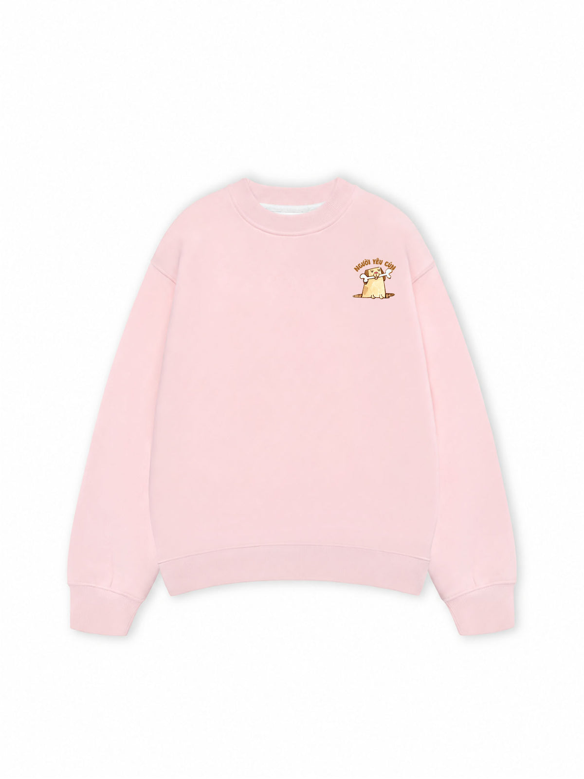 Áo Sweater Nỉ Hai Da Người Yêu Cún