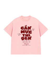 Áo Thun Relaxed Fit Gần Mực Thì Đen