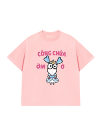 Áo Thun Relaxed Fit Công Chúa Ỡm Ờ
