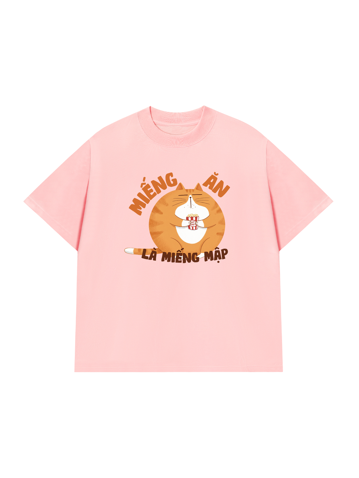 Áo Thun Relaxed Fit Miếng Ăn Là Miếng Mập