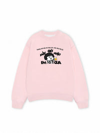 Áo Sweater Nỉ Hai Da Thương Anh Mấy Núi Cũng Trèo