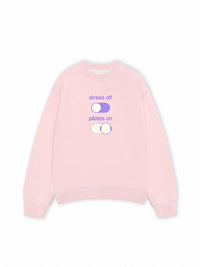 Áo Sweater Nỉ Hai Da Stress Off